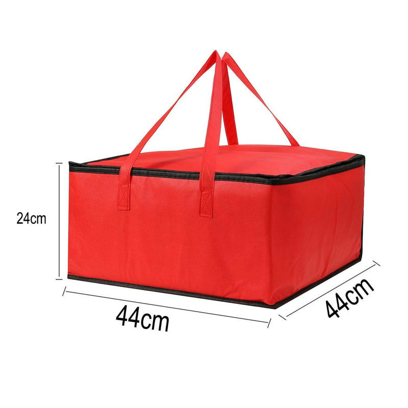 eszy2find cooler bag Coffee 16" Insulated Bag Cooler Bag Insulation Folding BBQ Picnic Portable Ice Pack Food Thermal Bag Food Delivery Bag Pizza Camping Bag