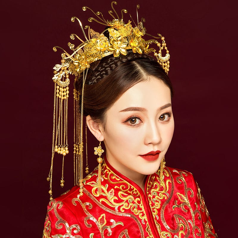 Wedding Chinese Xiuhe Headdress