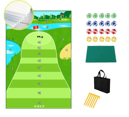 Golf Training Mat For Swing Parent-child Toys Ball Trace Directional Mat Swing Path Pads Swing Practice Pads