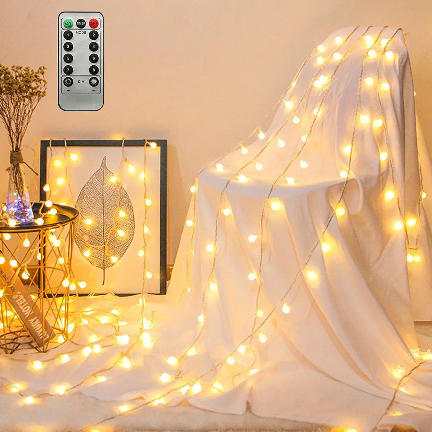 Christmas Lights 10M Decorative Led String Fairy Light 8 Modes Garland Lights For Wedding Party Holiday Lights USB