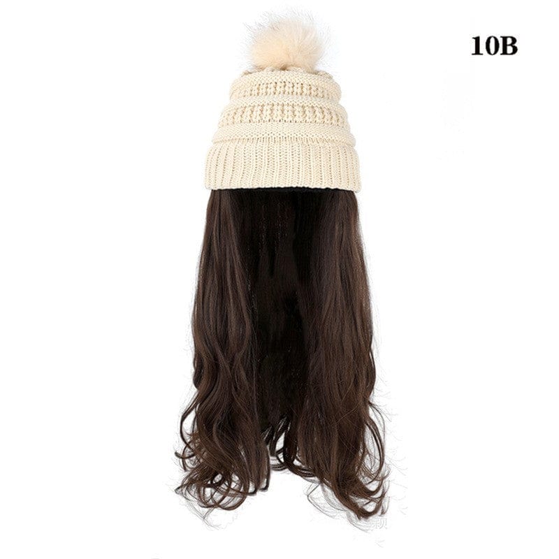 One-piece Wig Ful Set Fashion Big Wave Wig Head