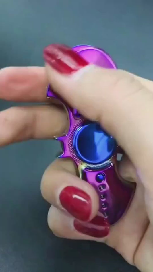 Fidget Spinner Usb Rechargeable Lighter Creative Finger Toy