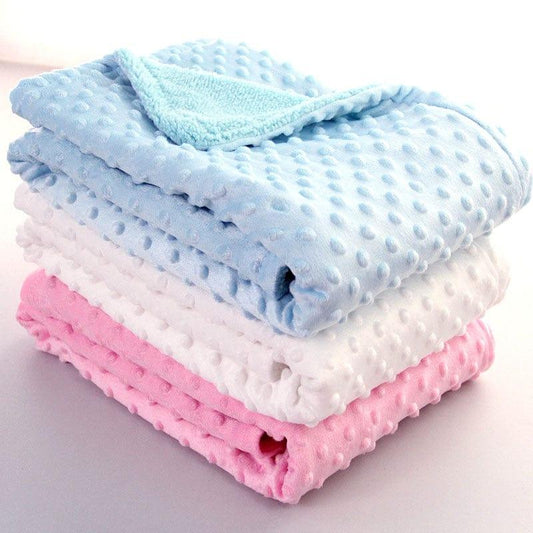 eszy2find baby blankets Polar Dot Baby Blanket Blanket Newborn Baby Swaddle Wrap Envelope Bebe Wrap Newborn Baby Bedding Blanket