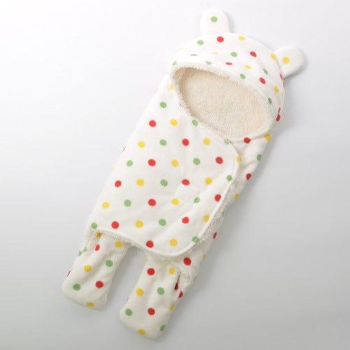 eszy2find baby leeping bag Pink dots / S 65x75cm Newborn blanket sleeping bag