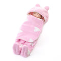 eszy2find baby leeping bag Pink / S 65x75cm Newborn blanket sleeping bag