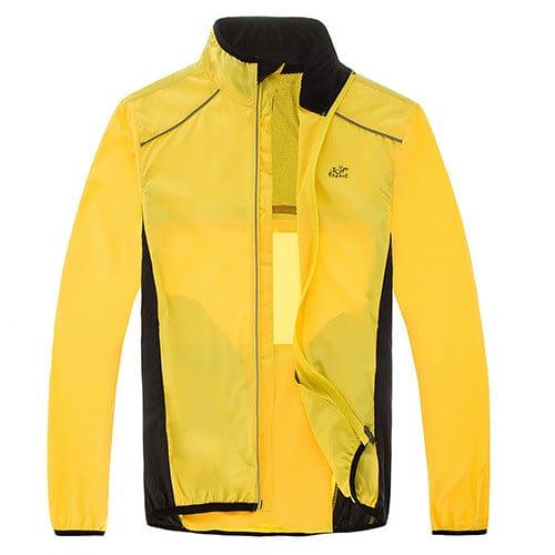 eszy2find Bike Clothing Yellow / M Bicycle loose loop riding windbreaker