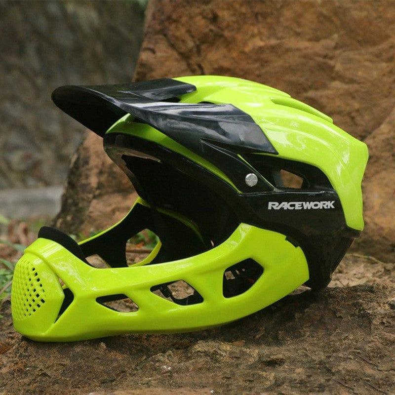 eszy2find Bike Gelmet Blackandyellow / Onesize Bike Downhill Riding Cross Country Helmet