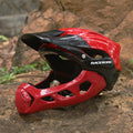 eszy2find Bike Gelmet Blackred / Onesize Bike Downhill Riding Cross Country Helmet