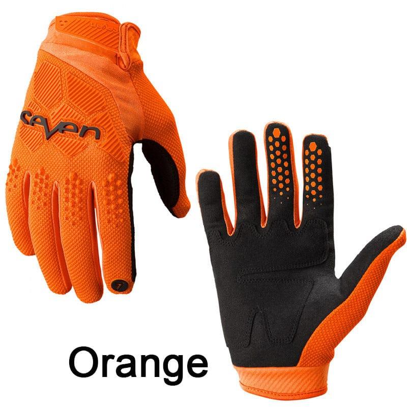 eszy2find Bike Gloves Orange / 2XL Motocross Gloves Cycling Gloves Mountain Bike Gloves