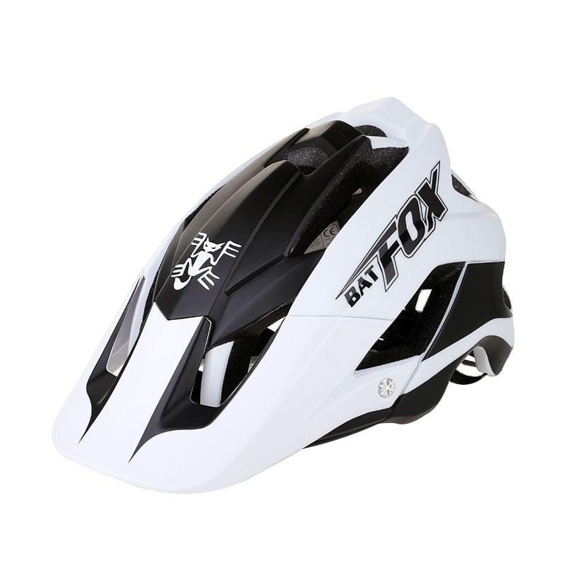 eszy2find Bike Helmet Blackandwhite BATFOX bats bicycle helmet mountain bike integrated riding helmet safety helmet -F-659