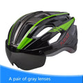 eszy2find Bike Helmet Blackgreengray / OneSize Bicycle Helmet Male Mountain Bike Road Wheel Sliding Balance Bike Breathable Riding Equipment