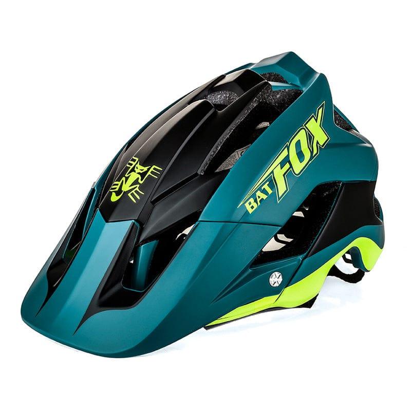 eszy2find Bike Helmet Blackishgreen BATFOX bats bicycle helmet mountain bike integrated riding helmet safety helmet -F-659
