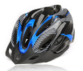 eszy2find Bike Helmet Blue / OneSize Carbon Fiber Texture Split Helmet Mountain Bike Hat