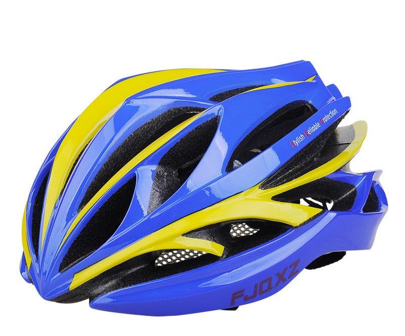 eszy2find Bike Helmet Blueyellow / OneSize Bicycle Helmet Male Mountain Bike Road Wheel Sliding Balance Bike Breathable Riding Equipment
