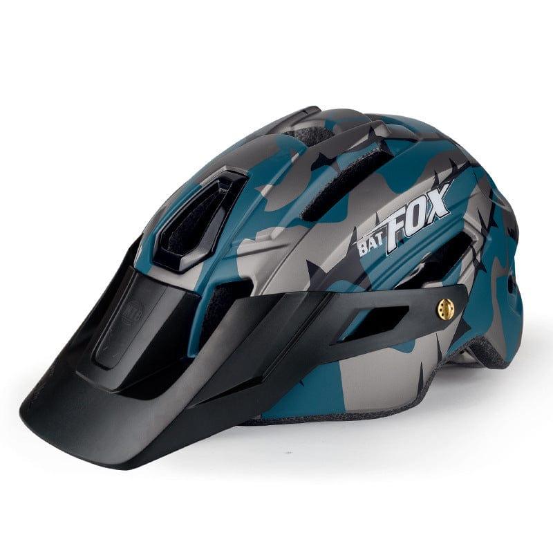 eszy2find Bike Helmet Green / Onesize Manta Raccoon Bicycle Mountain Bike Integrated Riding Helmet