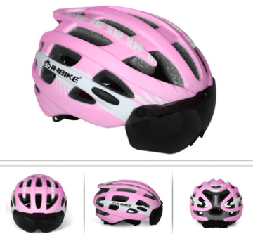 eszy2find Bike Helmet Magnetic sports helmet goggles integrated bicycle helmet outdoor mountain bike riding helmet custom