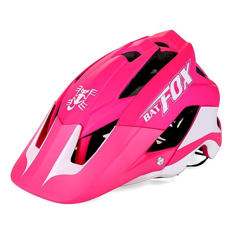 eszy2find Bike Helmet Rosered BATFOX bats bicycle helmet mountain bike integrated riding helmet safety helmet -F-659