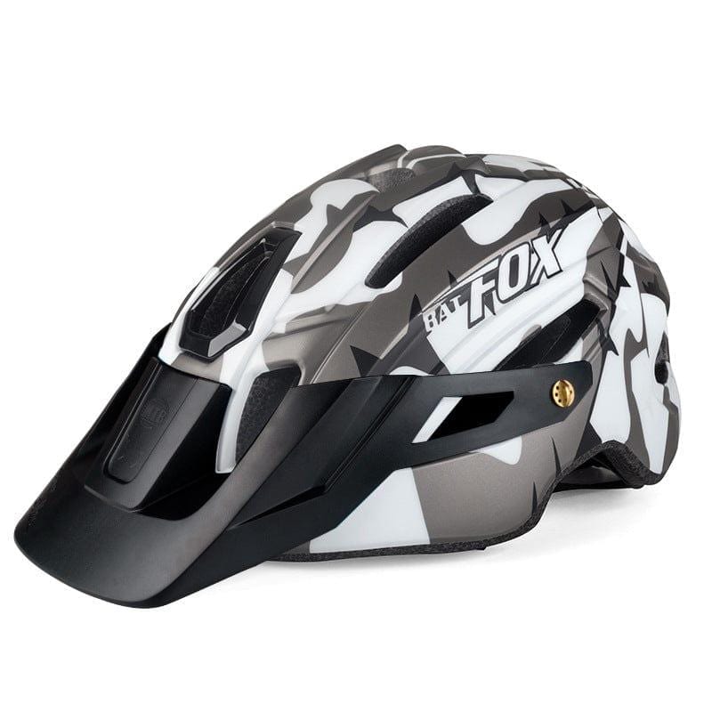 eszy2find Bike Helmet White / Onesize Manta Raccoon Bicycle Mountain Bike Integrated Riding Helmet