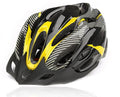 eszy2find Bike Helmet Yellow / OneSize Carbon Fiber Texture Split Helmet Mountain Bike Hat