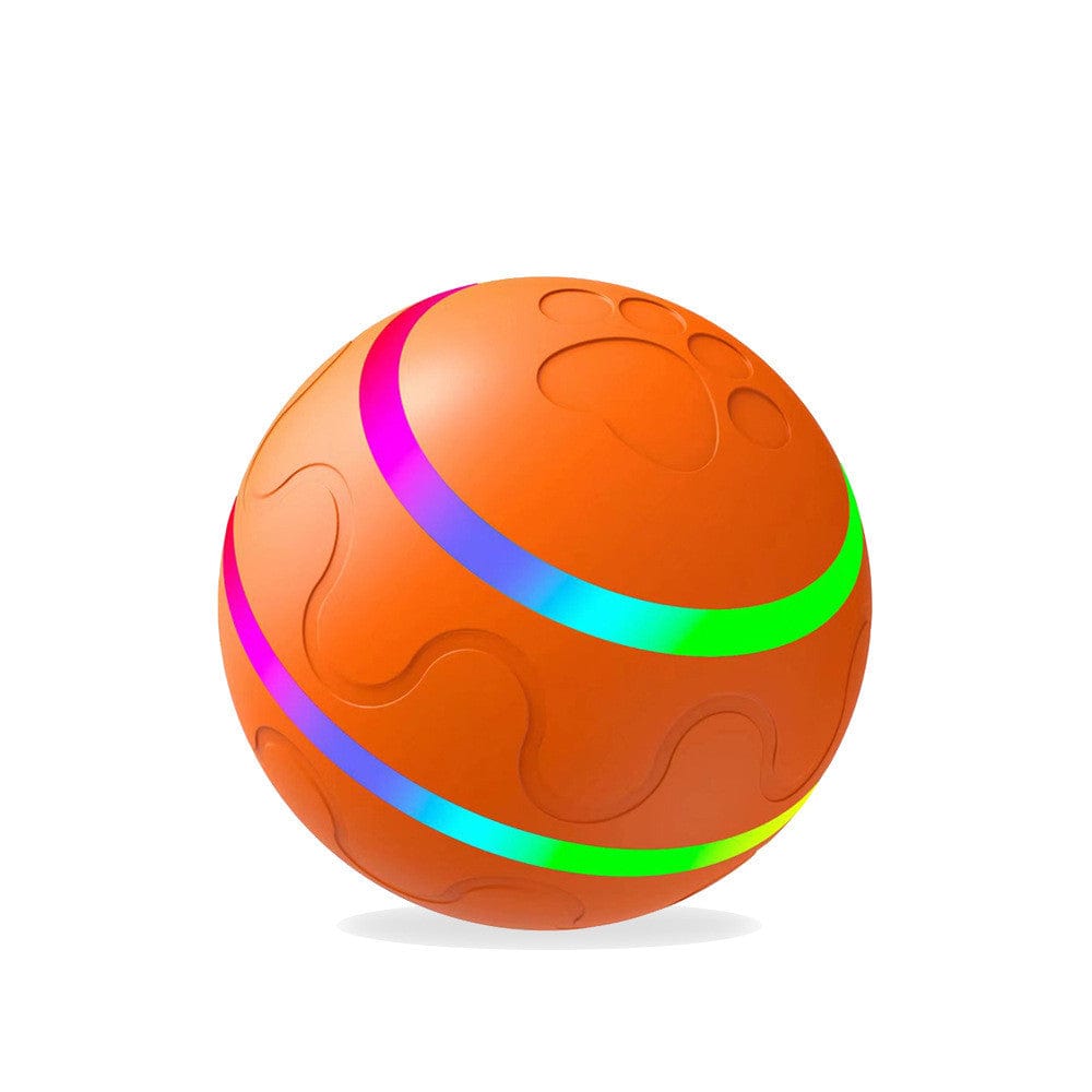eszy2find cat ball Orange / Self hi version Pet New Cat Wicked Ball Toy Intelligent Ball USB Cat Toys Self Rotating Ball Automatic Rotation Ball