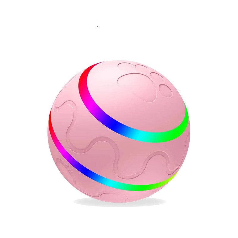 eszy2find cat ball Pink / Self hi version Pet New Cat Wicked Ball Toy Intelligent Ball USB Cat Toys Self Rotating Ball Automatic Rotation Ball