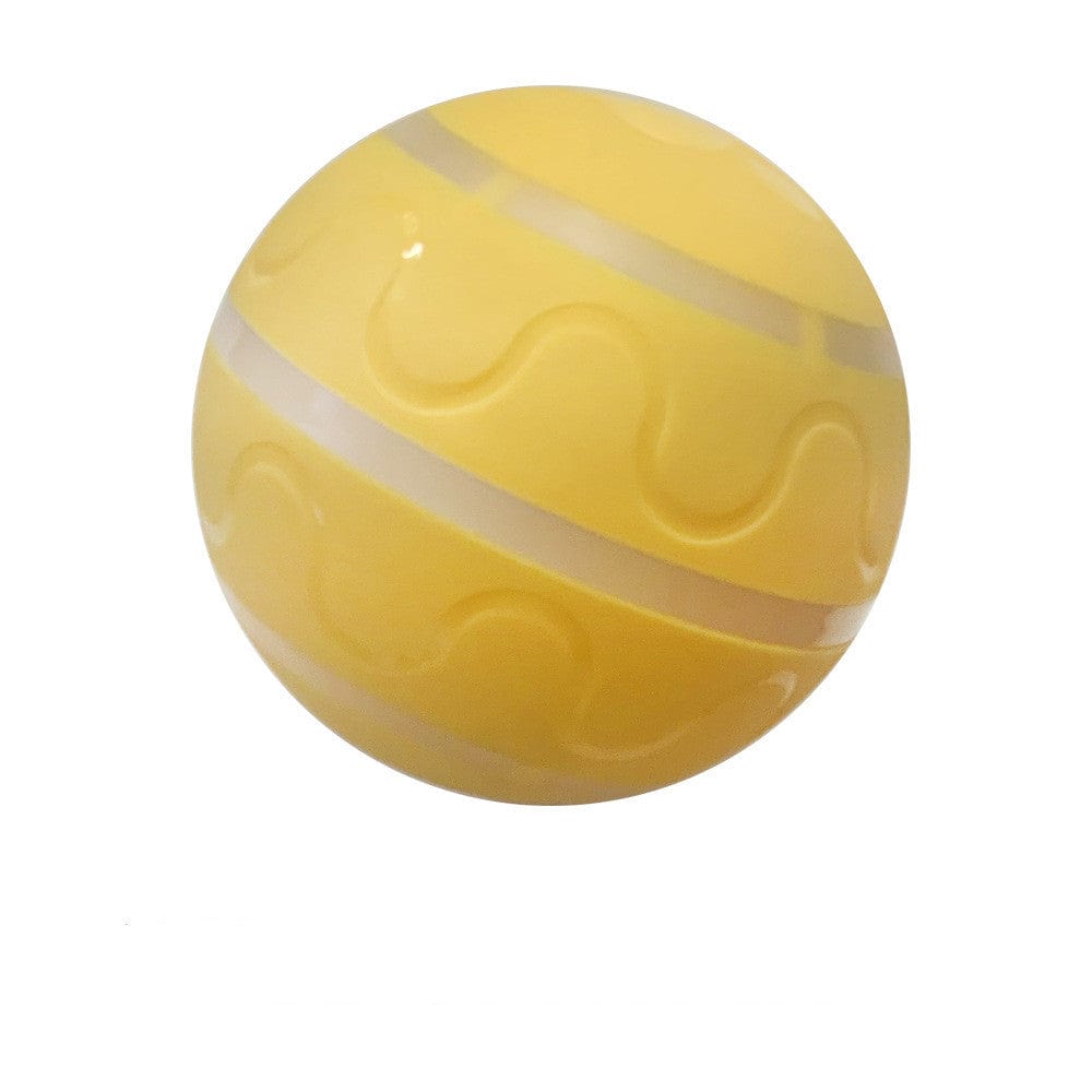 eszy2find cat ball Yellow / Without movement Pet New Cat Wicked Ball Toy Intelligent Ball USB Cat Toys Self Rotating Ball Automatic Rotation Ball