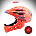 eszy2find Children's Helmets Orange Children's Balance Bike Helmet Riding Cap Full Face Helmet