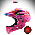 eszy2find Children's Helmets Pink Children's Balance Bike Helmet Riding Cap Full Face Helmet