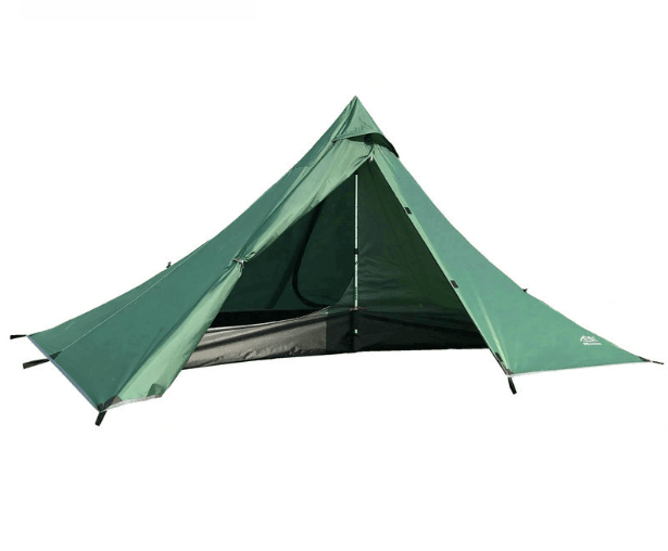 eszy2find cover tent Army Green / QIndividual Portable camping pyramid tent single outdoor equipment camping supplies