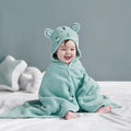 eszy2find drip dry baby blanket Green Bathrobe Super Soft Absorbent Quick-drying Blanket For Newborn Baby