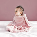 eszy2find drip dry baby blanket Pink bath towel Super Soft Absorbent Quick-drying Blanket For Newborn Baby