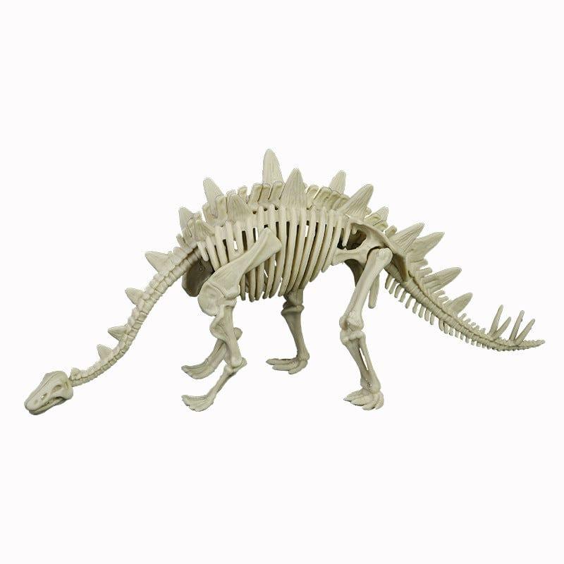 eszy2find educational childrens toy 3Stegosaurus Lite 9 Assembled Dinosaur Archaeological Excavation Toys