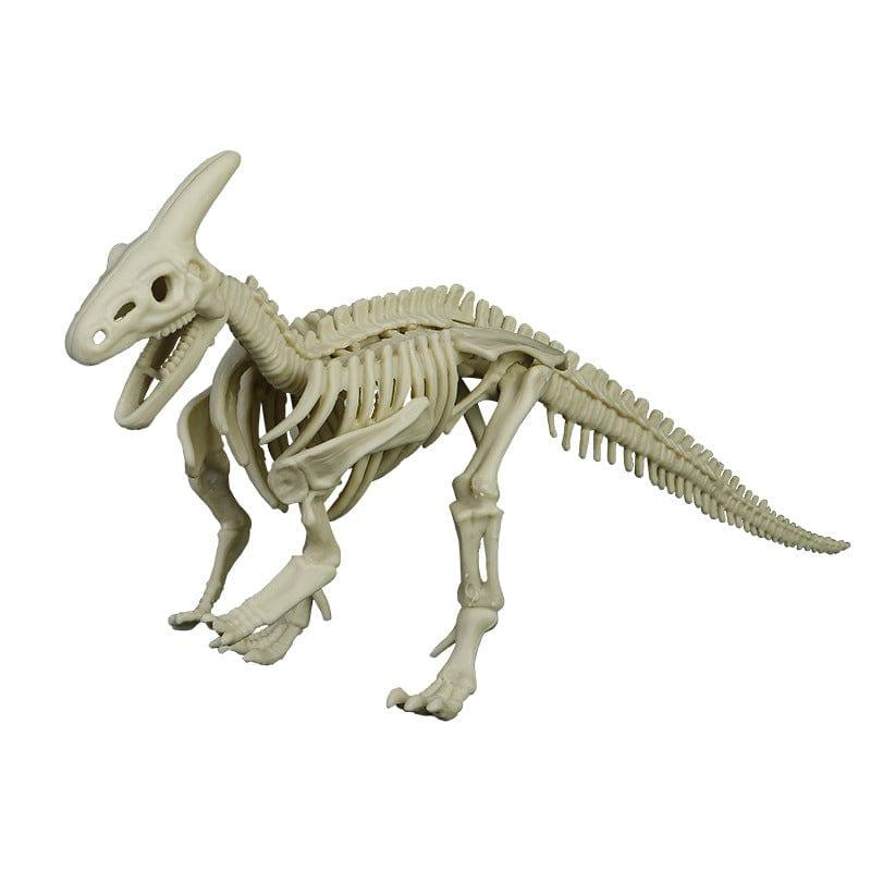 eszy2find educational childrens toy 7Parasaurus Lite 9 Assembled Dinosaur Archaeological Excavation Toys