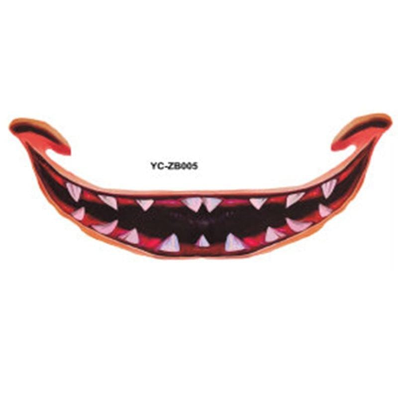 eszy2find face stickers helloween A05 New Product Halloween Mouth Tattoo Sticker Scary Lip DIY Decoration