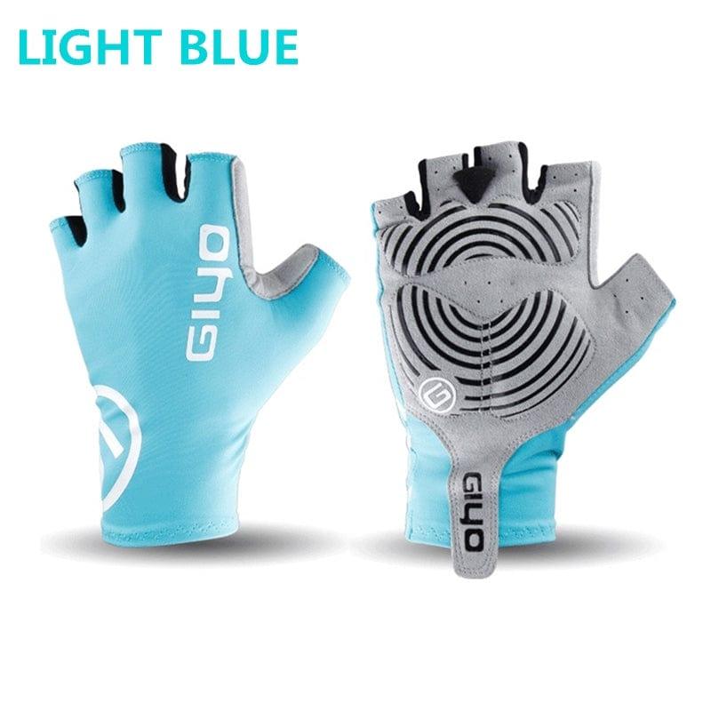 eszy2find gloves LightBlue / L Road Bike Mountain Bike Equipment Riding Gloves