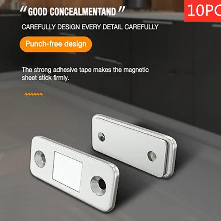eszy2find magnetic locks 10Sets Punch-free Magnetic Door Closer
