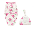 eszy2find Newborn Swaddling Bag Sleep Sack Pink / L Baby Swaddle Blanket Cap Newborn Swaddling Bag Sleep Sack