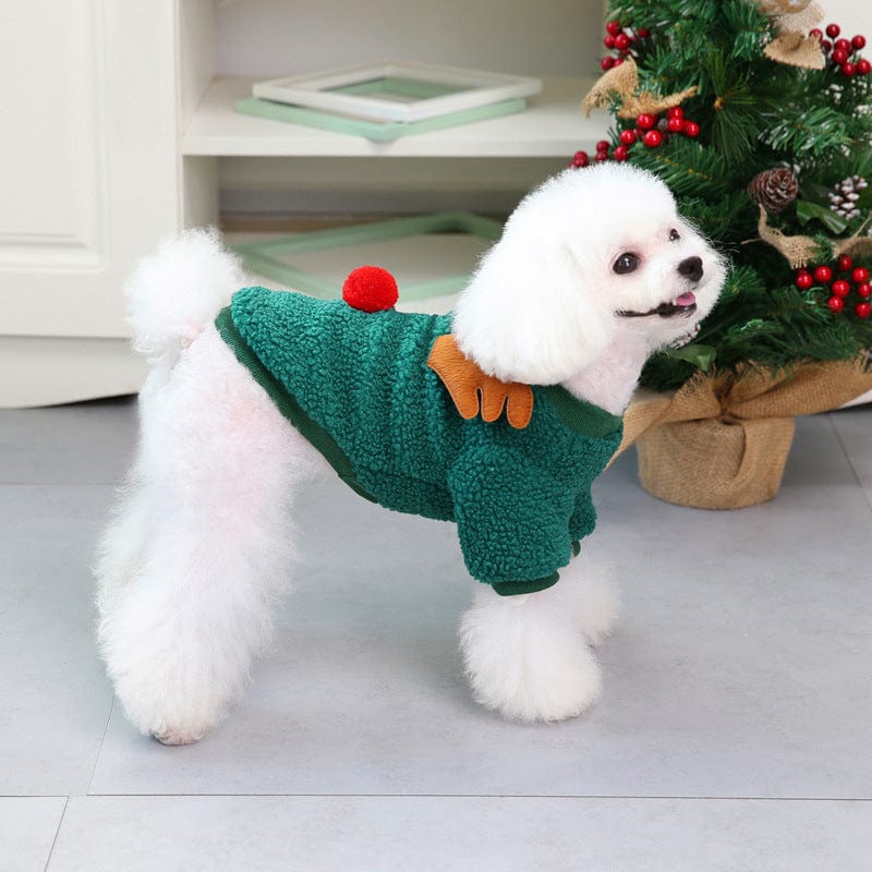 eszy2find pet clothing Autumn And Winter Small Medium-sized Christmas Pet Clothing