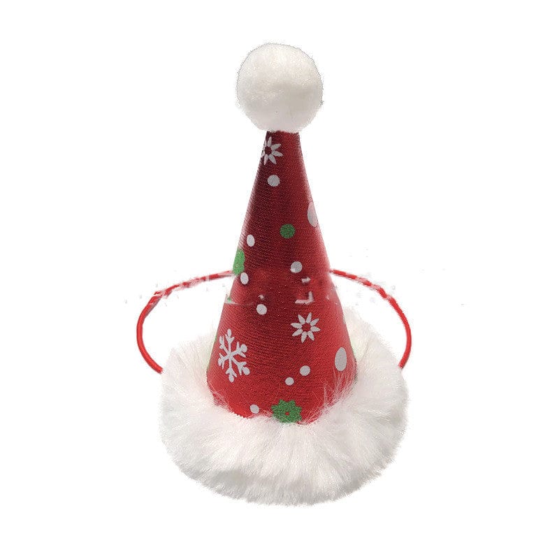 eszy2find pet clothing Christmas hat Christmas Products Pet Christmas Hat Set