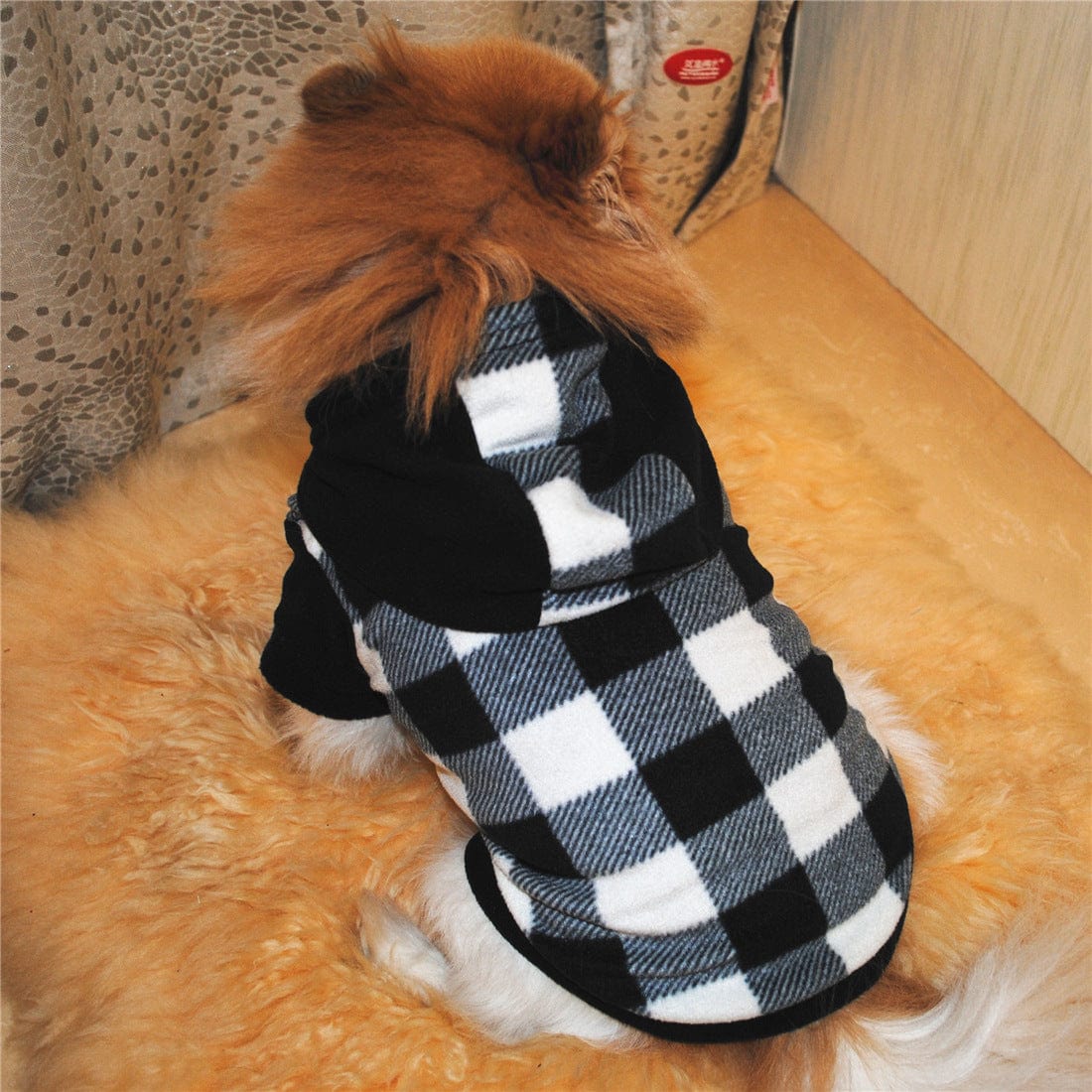 eszy2find pet clothing Pet Supplies Dog Winter Hooded Clothing Sweater