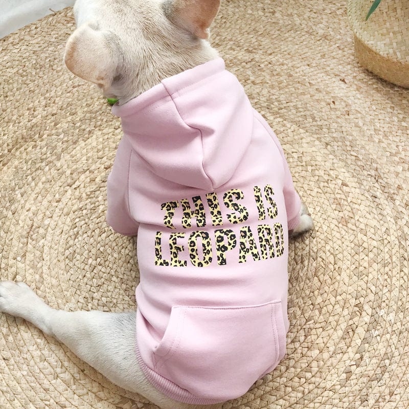 eszy2find pet clothing Pink / L Warm Pet Clothing Plus Fleece Dog Sweater