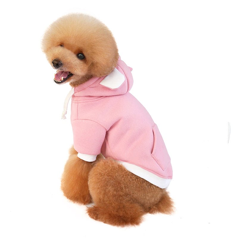eszy2find pet clothing Pink / XL Pet Clothing Fleece Warm And Comfortable Dog Sweater