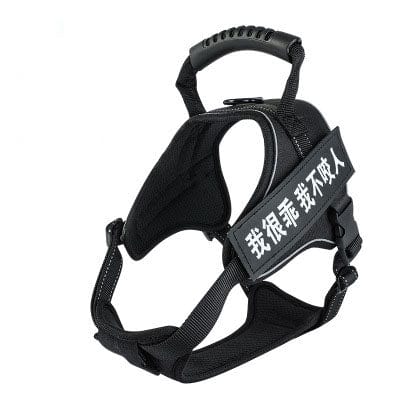 eszy2find pet harness Black / L Pet Harness