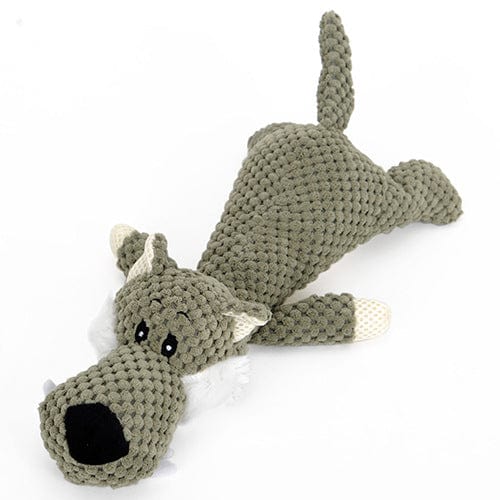 eszy2find pets toys Wolf Pet Puppies Bite-resistant Dog Plush Products