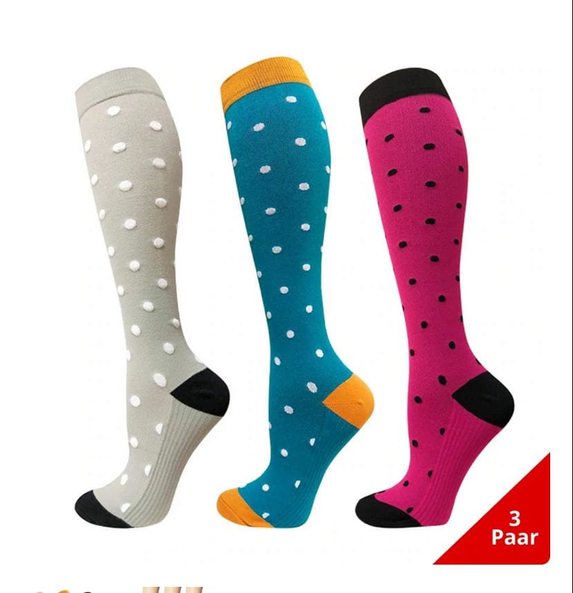 eszy2find  Share | Wishlist | Report Ladies ru 3color Aset / S M Ladies running stretch compression sports socks