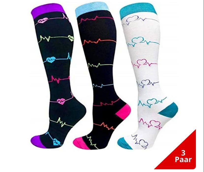 eszy2find  Share | Wishlist | Report Ladies ru 3color Bset / S M Ladies running stretch compression sports socks