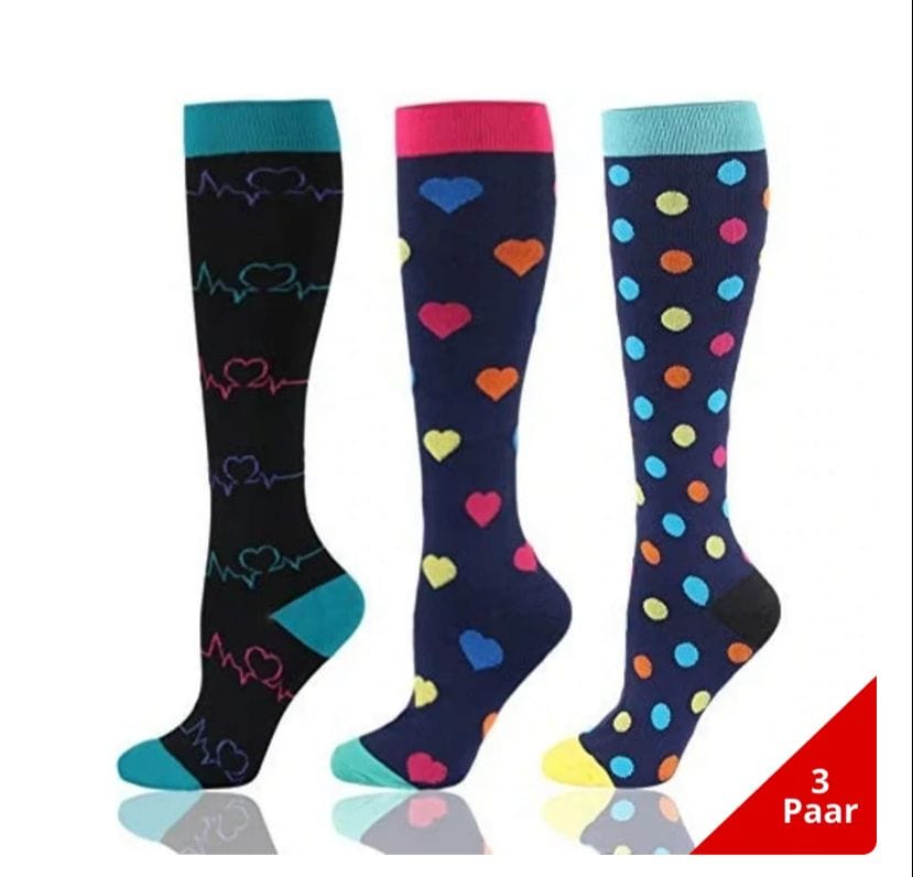 eszy2find  Share | Wishlist | Report Ladies ru 3color Dset / L XL Ladies running stretch compression sports socks