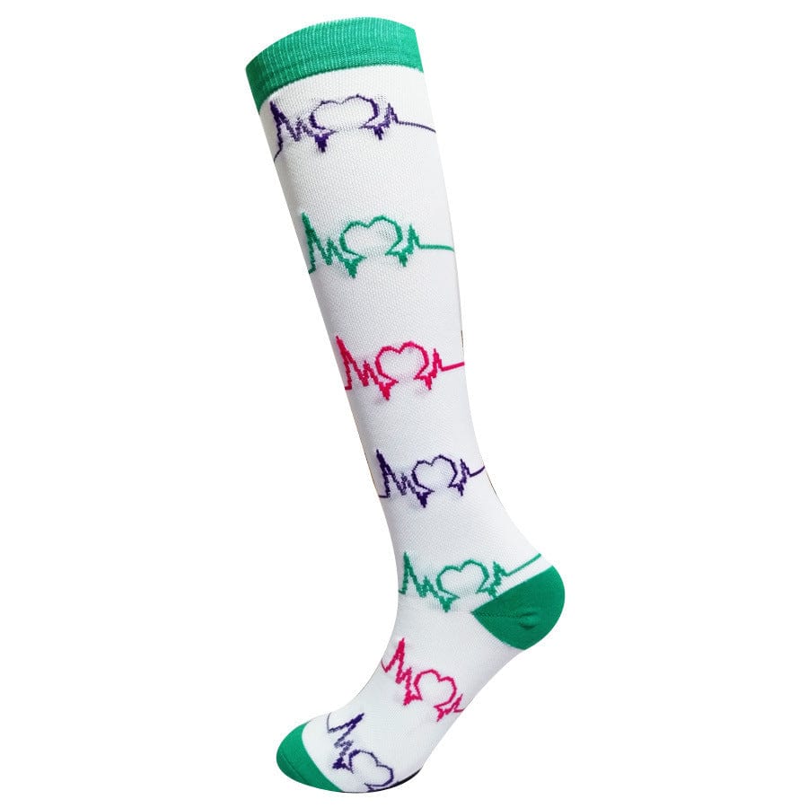 eszy2find  Share | Wishlist | Report Ladies ru 6 style / L XL Ladies running stretch compression sports socks
