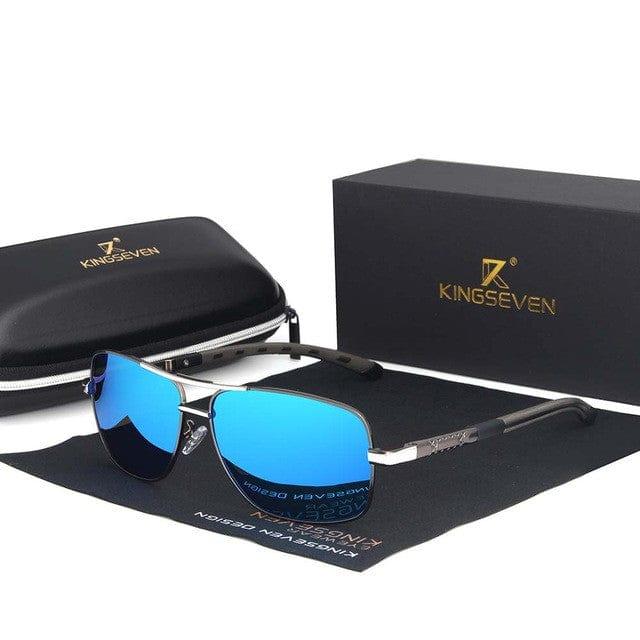 eszy2find sunglesses Blue Men Sunglasses Polarized UV400 Sun Glasses