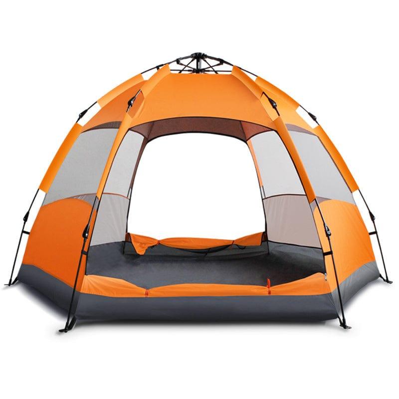 eszy2find tent 3-4/5-8 Person Camping Tent Double Layer Waterproof UV Protection Sunshade Canopy Outdoor Travel